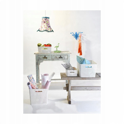 Shportë organizuese Curver Small Storage Basket, 4L, plastike, e bardhë