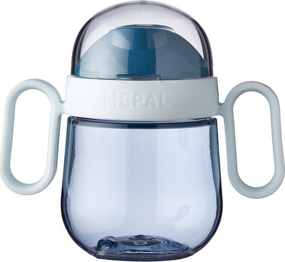 Gotë për fëmijë Mepal Mio Non-Spill, 200ml, plastike, blu e errët