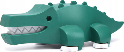 Lodër magnetike HalfToys Krokodil HAS006, puzzle 3D skeleti, jeshile