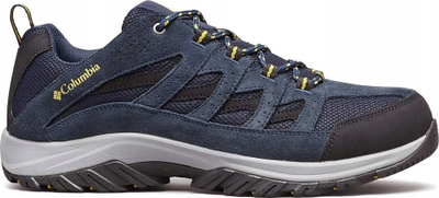 Këpucë trekking Columbia Crestwood 1781181464, për burra, lëkurë zamos, nr 43.5, navy