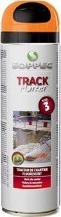 Флуоресцентен спреј за обележување SOPPEC TrackMarker, 500ml, портокалова