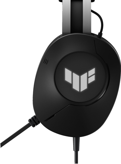 Kufje gaming ASUS TUF Gaming H1 Gen II, me kabllo, USB Type A, të zeza
