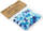 Pompoma zbukuruse DP Craft, 1cm, set me 120 copë, përziere blu