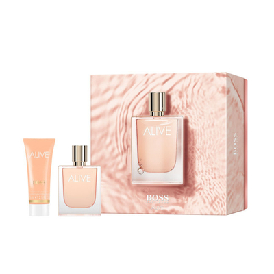 Set Eau De Parfum Hugo Boss Alive 50 ml + 75 ml losion