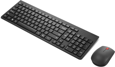 Set tastiere me maus Lenovo Essential Wireless Combo Gen2, pa kabllo, US layout, ngjyrë e zezë