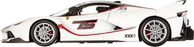 Maketi Bburago Ferrari FXX K Racing, shkalla 1:24, gati 19 cm, i bardhë