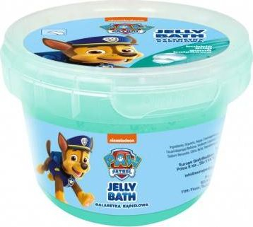 Xhel për banjo Nickelodeon Paw Patrol Jelly Bath, për kalamaj, me erë Bubble Gum, 100 g