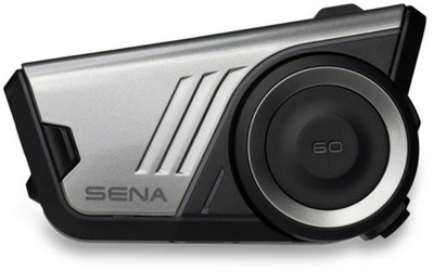 Sistem komunikimi për motor Sena 60S, Mesh 3.0, Bluetooth 5.3, i zi