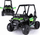 Makinë elektrike për kalamoj Lean Sport JS360-1, UTV, me bateri, e gjelbër