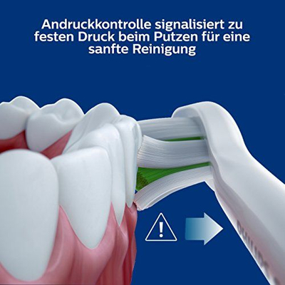 Furçë dhëmbësh elektrike Philips Sonicare ProtectiveClean 4300 HX6807/51, sonike, me sensor presioni, e bardhë