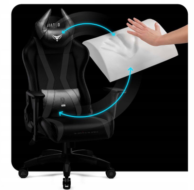 Karrige gaming Diablo Chairs X-Horn 2.0 King Size, XXL, eco-leather, e zezë