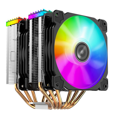 Ftohës CPU Jonsbo CR-2000 GT ARGB, dual-tower, 2x120mm, i zi