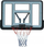 Kosh basketbolli muror Spartan, tabelë transparente