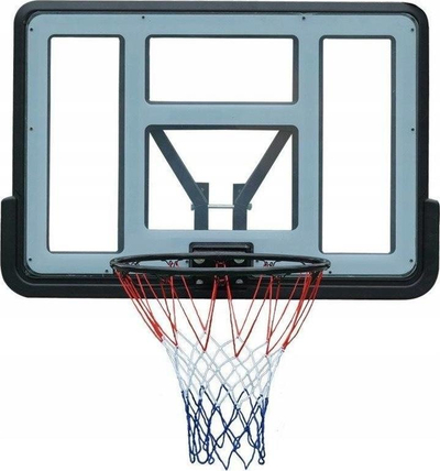 Kosh basketbolli muror Spartan, tabelë transparente
