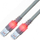 Kabllo rrjeti SaCon Cat.6 S/FTP, 2m, gri
