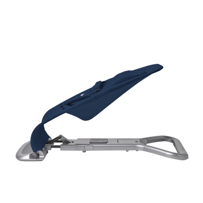 Shezlong bebe Ergobaby Evolve 3 në 1, ergonomik, i palosshëm, blu e errët