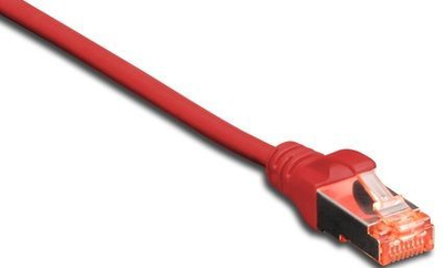 Kabllo Digitus CAT6, S-FTP, 5m, 10 copë, e kuqe