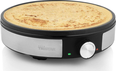 Makineri petullash Tristar BP-2638, 1200W, pllakë 30cm, e zezë argjendi