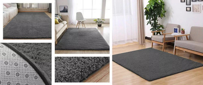Tapet Strado Alpaca 200x300 cm, poliester, Alpaca gri