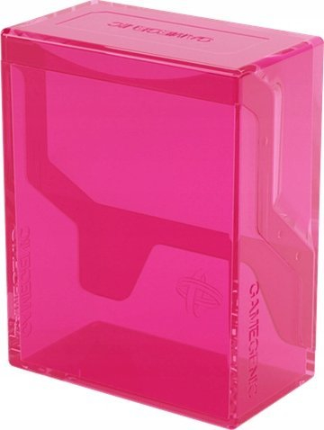 Kuti Gamegenic Bastion 50+ XL Deck Box, për 50+ letra të futura dy herë, e bardhë