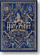 Karta loje Harry Potter Blue Deck, edicion koleksionues, dizajn me personazhe, i kaltër