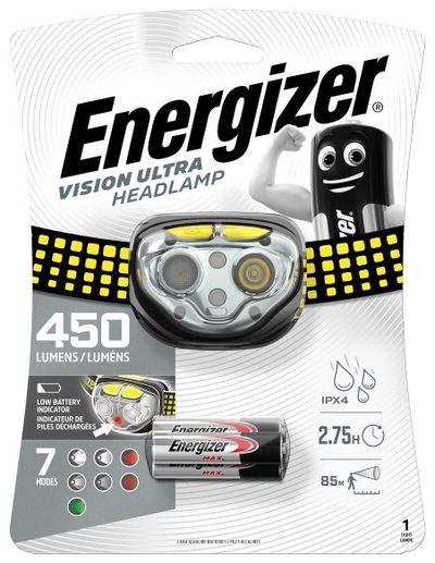 Fener koke Energizer Vision Ultra HD, LED, shumëngjyrësh