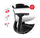 Karrige gaming Huzaro Combat 8.0, ergonomike, e bardhë