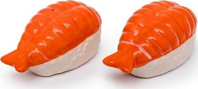 Mbajtëse për erëza Sushi GM, të bardha/portokalli