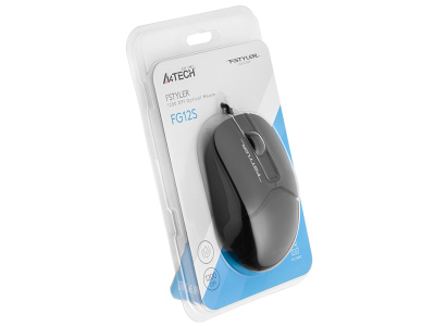 Maus A4Tech FSTYLER FM12S, 1200 DPI, USB, i zi