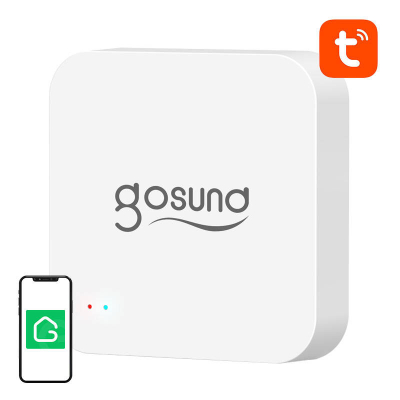 Portë inteligjente Gosund G2, Bluetooth Wi‑Fi, me alarm, e bardhë