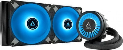 Ладилник Arctic Liquid Freezer III 280 A-RGB, црн