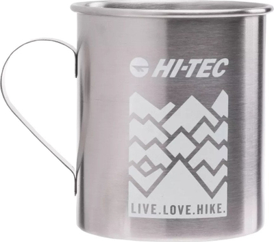 Termos udhëtimi FUGGI Mug, 400ml, çelik inox, gri