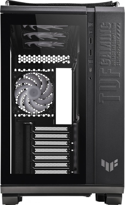 Kasë Asus TUF Gaming GT502 PLUS TG ARGB, e zezë, Midi Tower