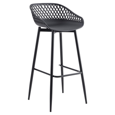 Stol bari 45x45x97Hcm (HM8686.12), zezë