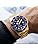 Orë dore Invicta Pro Diver, kuarc, çelik inox, ari blu