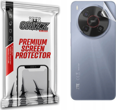 Заштитна фолија Grizz SatinSkin за ZTE Blade V70 Max, задна страна, проѕирна