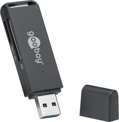 Lexues kartash Goobay USB 3.0, SDXC MicroSD, i zi