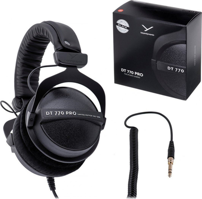 Kufje studio Beyerdynamic DT 770 PRO 250 Ohm, të mbyllura, edicion i kufizum, të zeza