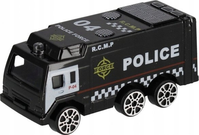 Set lodrash polici Mega Creative Police Parking With Accessories 526142, me aksesorë, për fëmijë