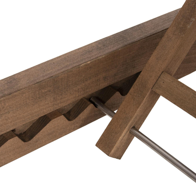 Karrige plazhi Milos prej hiri 204x65x92,5Hcm (HM10685.01)