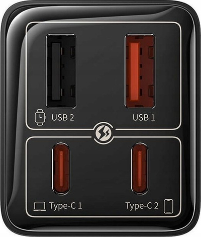 Karikues Baseus GaN6 Pro, 65W, i zi