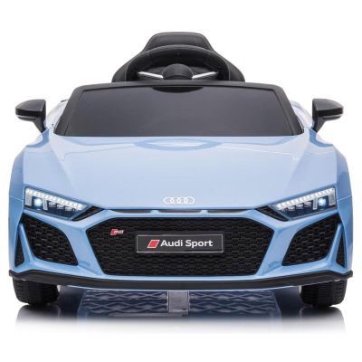 Makina elektrike për kalamaj ENERO Audi R8 Spyder, 12V, me pult dhe muzikë, blu