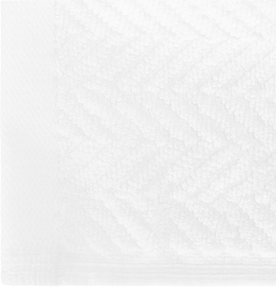 Tapet banjoje Domoletti VISBY, 30 x 50 cm, material peshqiri, i bardhë
