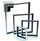 Kornizë fotografie SmartMax Floating, 30x90 cm, dru antique me argjend