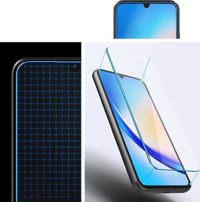 Mbrojtëse ekrani Spigen GLAS.tR Slim për Samsung Galaxy A34 5G, xham i temperum, 2 copë, transparente