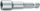Bit magnetik gjashtëkëndor Beta Tools 862 F7, 1/4", 65mm, argjendtë
