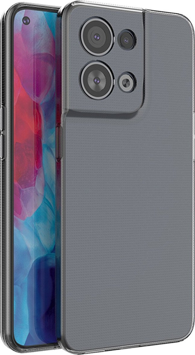 Kapak telefoni Hurtel Ultra Clear për Oppo Reno 8, 0.5mm, transparent