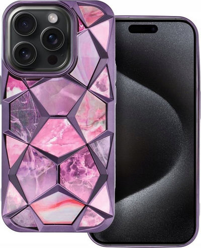 Futrollë Twinki Do për iPhone 14, kristal 3D, mbrojtje e fortë, lejla
