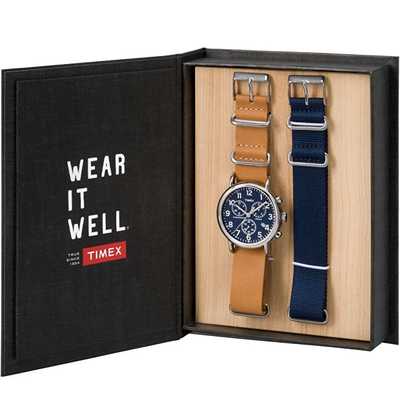 Set aksesorё Timex Weekender hTM2079, orё dore + rripa