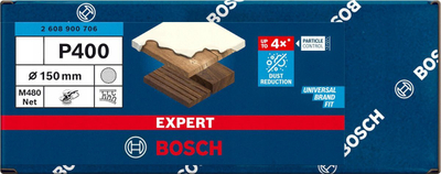 Disk gërryes Bosch EXPERT M480, 150mm, P320, gri